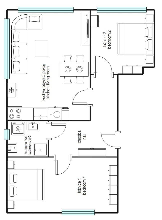 Apartman U Fontany Podebrady Exterior photo